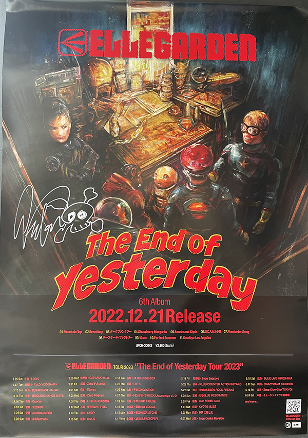 ELLEGARDEN『The End of Yesterday Tour 2023』in 高松festhalle ELLEGARDEN『The End of Yesterday Tour 2023』in 高松festhalle