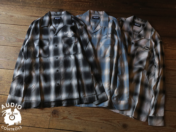 RUDE GALLERY ] オンブレチェックシャツ / OMBRE CHECK SHIRT