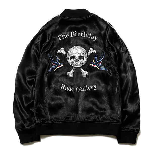 SKULL&SWALLOW SOUVENIR JACKET - THE BIRTHDAY×RUDE GALLERY SKULL&SWALLOW SOUVENIR JACKET - THE BIRTHDAY×RUDE GALLERY