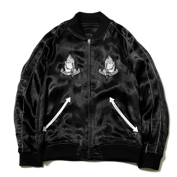 SKULL&SWALLOW SOUVENIR JACKET - THE BIRTHDAY×RUDE GALLERY SKULL&SWALLOW SOUVENIR JACKET - THE BIRTHDAY×RUDE GALLERY