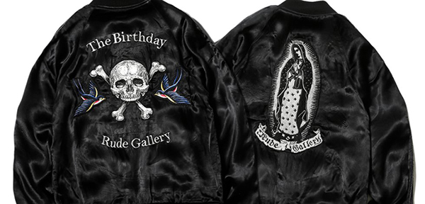 SKULL&SWALLOW SOUVENIR JACKET - THE BIRTHDAY×RUDE GALLERY SKULL&SWALLOW SOUVENIR JACKET - THE BIRTHDAY×RUDE GALLERY