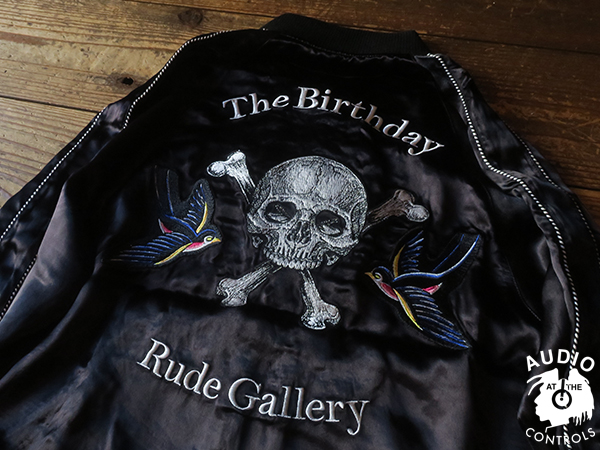 THE BIRTHDAY×RUDE GALLERY「SKULL＆SWALLOW SOUVENIR JACKET」DROP