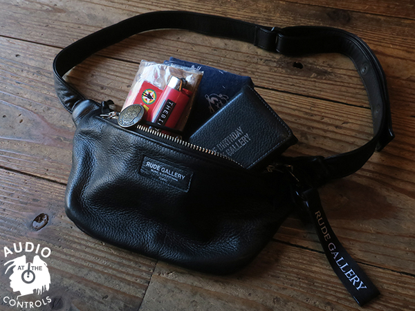 タグ＆ストラップ】RUDE GALLERY LEATHER WAIST BAG