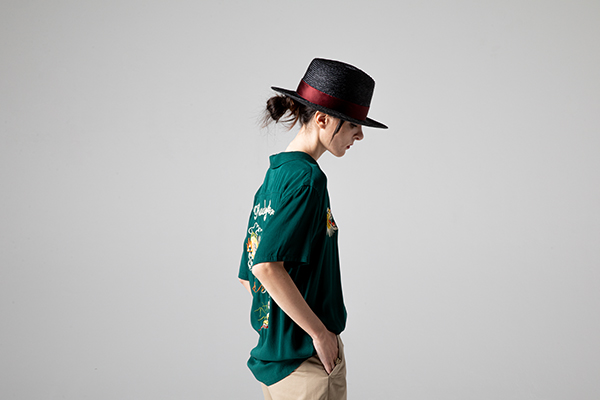ルードギャラリー ハット SILK SATIN RIBON ストロー ハット ルードギャラリー ハット SILK SATIN RIBON ストロー ハット
