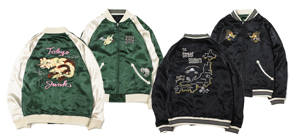 TOKYO JUNK スカジャン - THE STREET SLIDERS COLLABORATION入荷 TOKYO JUNK スカジャン - THE STREET SLIDERS COLLABORATION入荷
