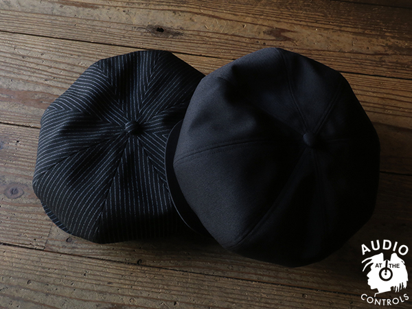 RUDE GALLERY HERRINGBONE CASQUETTE BLACK
