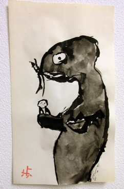 こども龍の絵