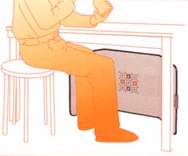 デスクヒーター