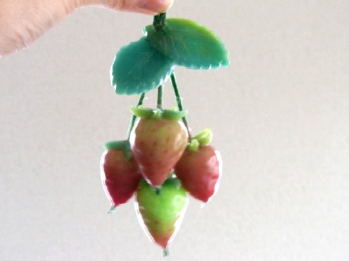 いちごキャンドル