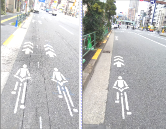 明治通り～自転車並走可？ですか。 | そうけん＆ゆうこの南千住レポート