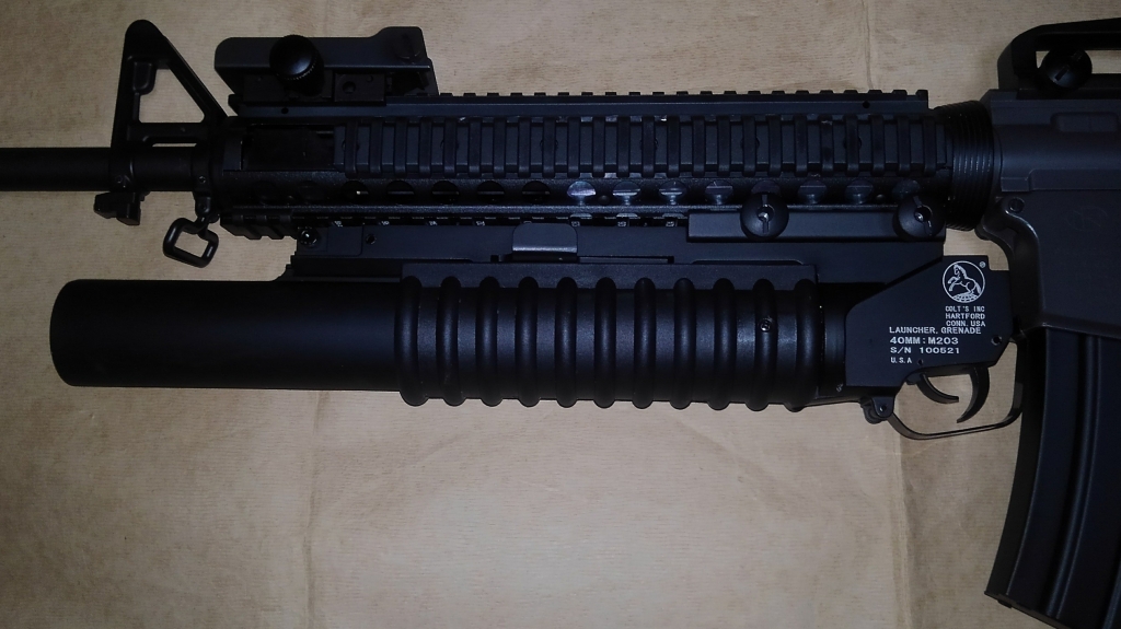 CAW M203 RS 40mmモスカート AK47 CAW M203 RS 40mmモスカート AK47