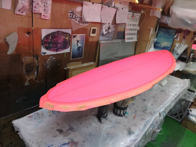 DESIGN DAY | サーフィン 埼玉県 ハンドシェイプ サーフボード：Nagaii