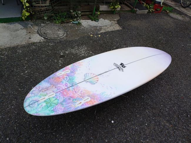 SKIL | サーフィン 埼玉県 ハンドシェイプ サーフボード：Nagaii Shapes