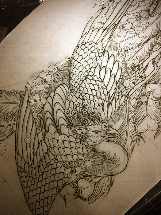 久々下絵アップ＾＾ | YK-TATTOO BLOG