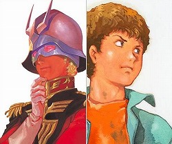 シャアとアムロ。