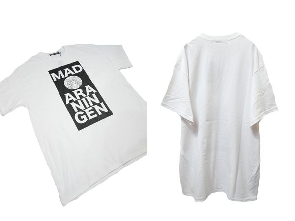 MADARANINGEN マダラニンゲンGEOMETRIC T ホワイト マダラニンゲン GEOMETRIC T-shirtホワイト - メルカリ