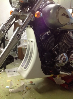 ワンオフ チンスポイラー DS400