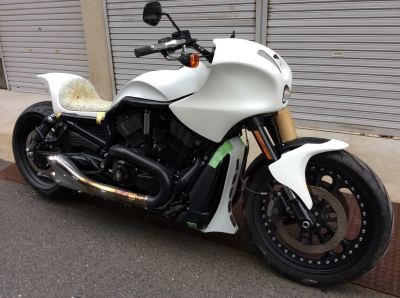 V-rod ワンオフカウル