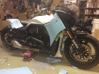 V-rod ワンオフカウル