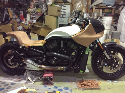 V-rod ワンオフカウル