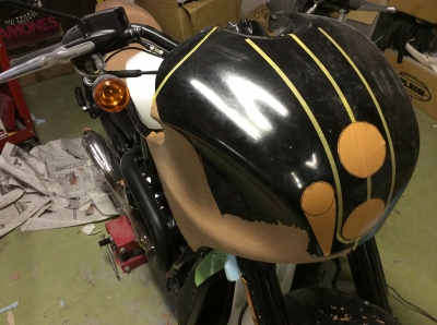 V-rod ワンオフカウル