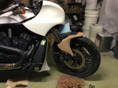 V-rod ワンオフカウル
