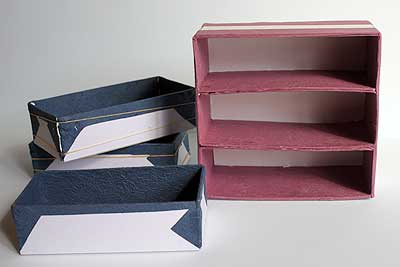 折り染めのタンス | Uncle Kの“手造りおもちゃ”LAND