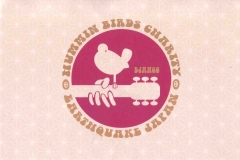 Hummin Birds Charity フライヤー表