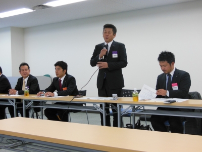 全青連・宮窪会長のあいさつ
