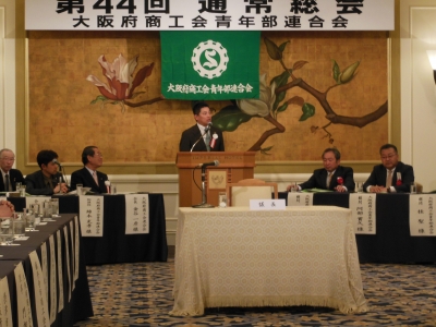 大青連・垣又会長のあいさつ