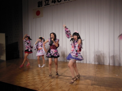 ご当地アイドル・るしゃなの皆さん