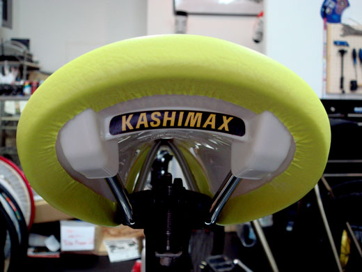 KASHIMAX aeroのオーダーサドル その2 | シオカゼストアブログ