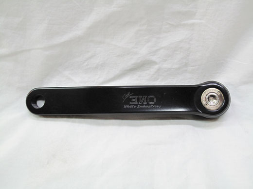 White Industries * ENO SINGLE SPEED CRANKSET * BLACK入荷