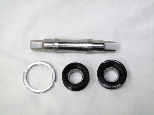 White Industries * ENO SINGLE SPEED CRANKSET * BLACK入荷