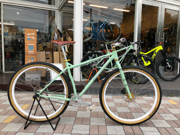 29erMTBをシングルからリア変速へ | シオカゼストアブログ