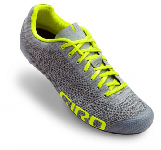 Giro Factor Techlace Highlight Yellow Black Road Bike Shoes Size 41.5
