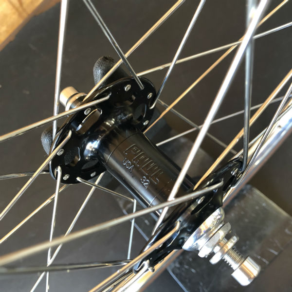 前後】paul トラックハブ32h 使用ピストホイールセット 前後】paul