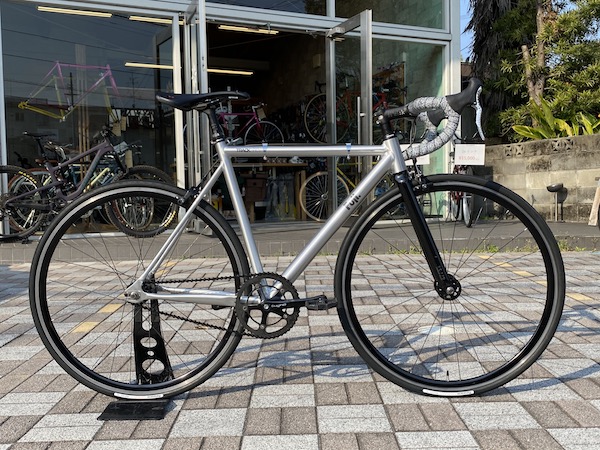 FUJI FEATHER 純正ドロップハンドル・ブレーキレバー、ステム