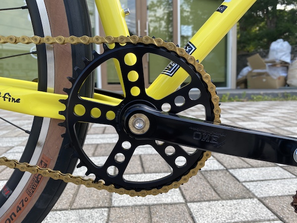 surly steamroller 完成車　クランク&BB、チェーンセット surly steamroller 完成車 クランク&BB、チェーンセット - メルカリ