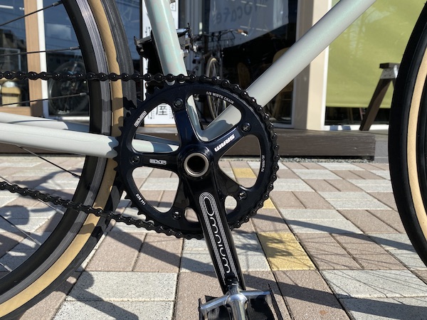 aarn* DM 1X chainring (black) 44T（ROTOR Ronde Kettingbladen