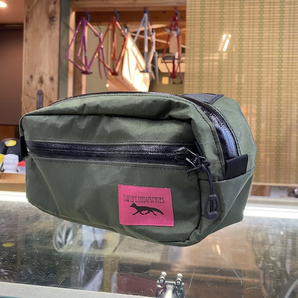 SWIFT INDUSTRIES * kestrel handlebar bag * x-pac/dark green