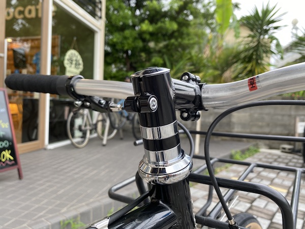 自転車　アップハンドル　BMX 高さ30cm弱　サビあり 自転車アップハンドルBMX 高さ30cm弱サビあり