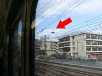 京都の車窓から