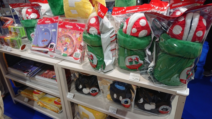 スーパーマリオ ホーム&パーティ ルームスリッパ(パックン