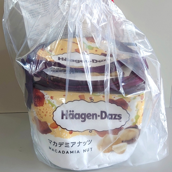 ハーゲンダッツ】2021年夏『ミニカップ型保冷バッグ入り 詰め合わせ』なぜかいつもイオン系列 Pontaな毎日 ◉期間限定セール★ハーゲンダッツ オリジナル保冷バッグ2個&丸缶ケース1個