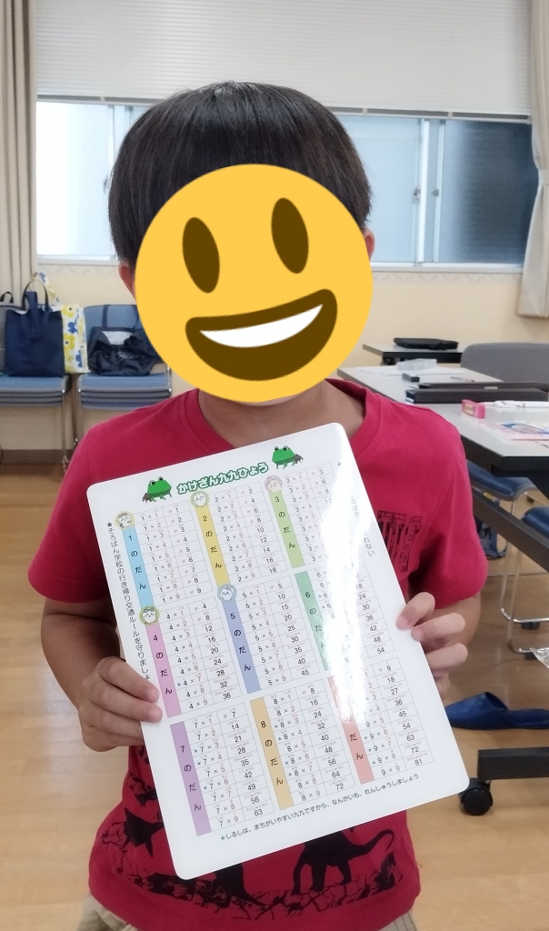 九九暗記 | きねむちそろばん教室のブログ
