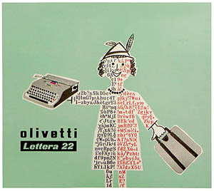 オリベッティOlivetti / Lettera 22 ポスター | Kamakura Cut