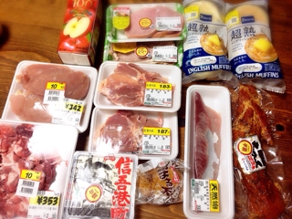 食材まとめ買い 自由時間