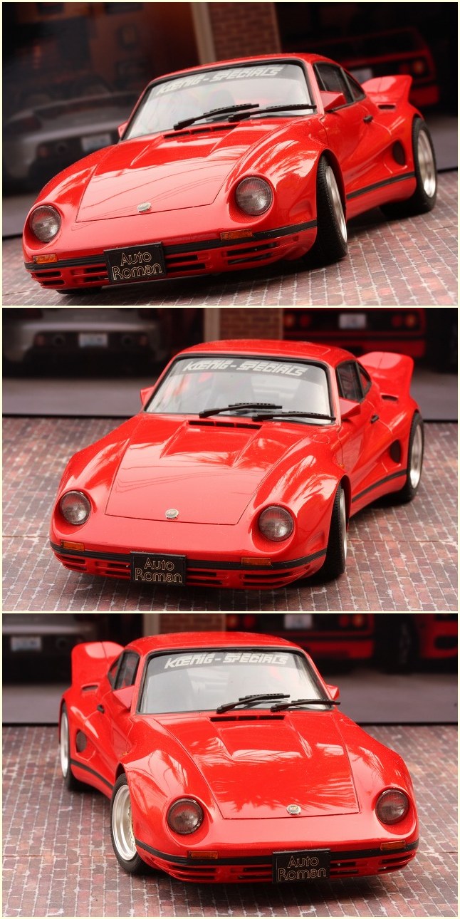 ケーニッヒポルシェ 911 ビトゥルボ(FUJIMI 1/24) | model car garage