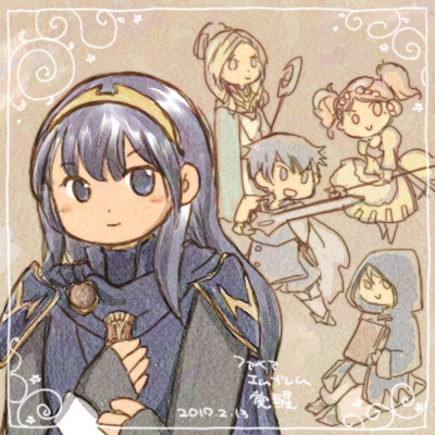ちびキャラ描き切れず